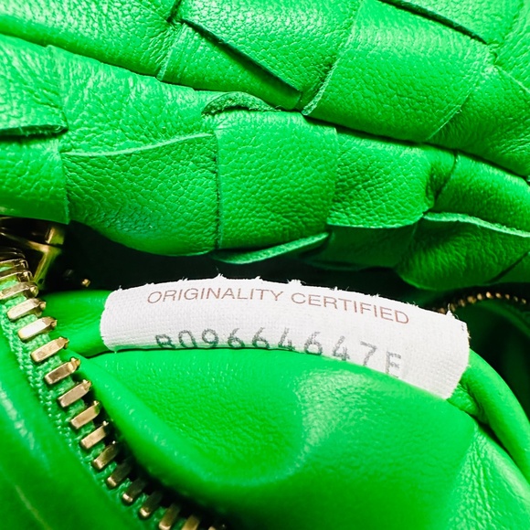 Brand New Full Set Bottega Veneta Mini Jodie Parakeet Coloir - Picture 5 of 8